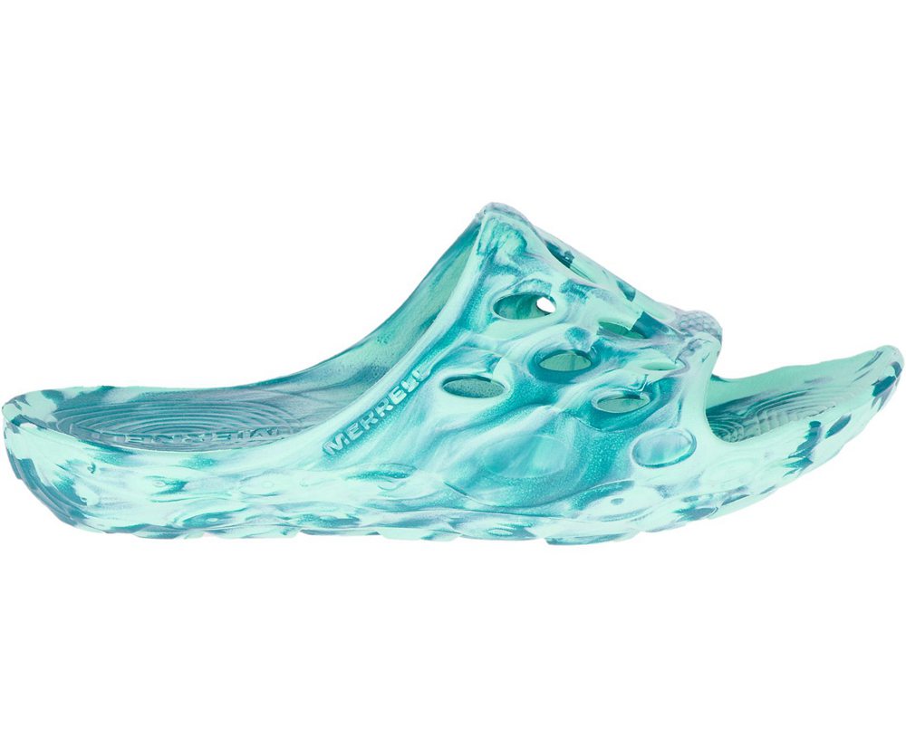 Merrell Sandaler Dame - Hydro Moc Slide - Mintgrønne - DAX824716